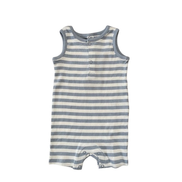 NWT H&M Striped Romper (Size 6-9 months) - Picture 1 of 4